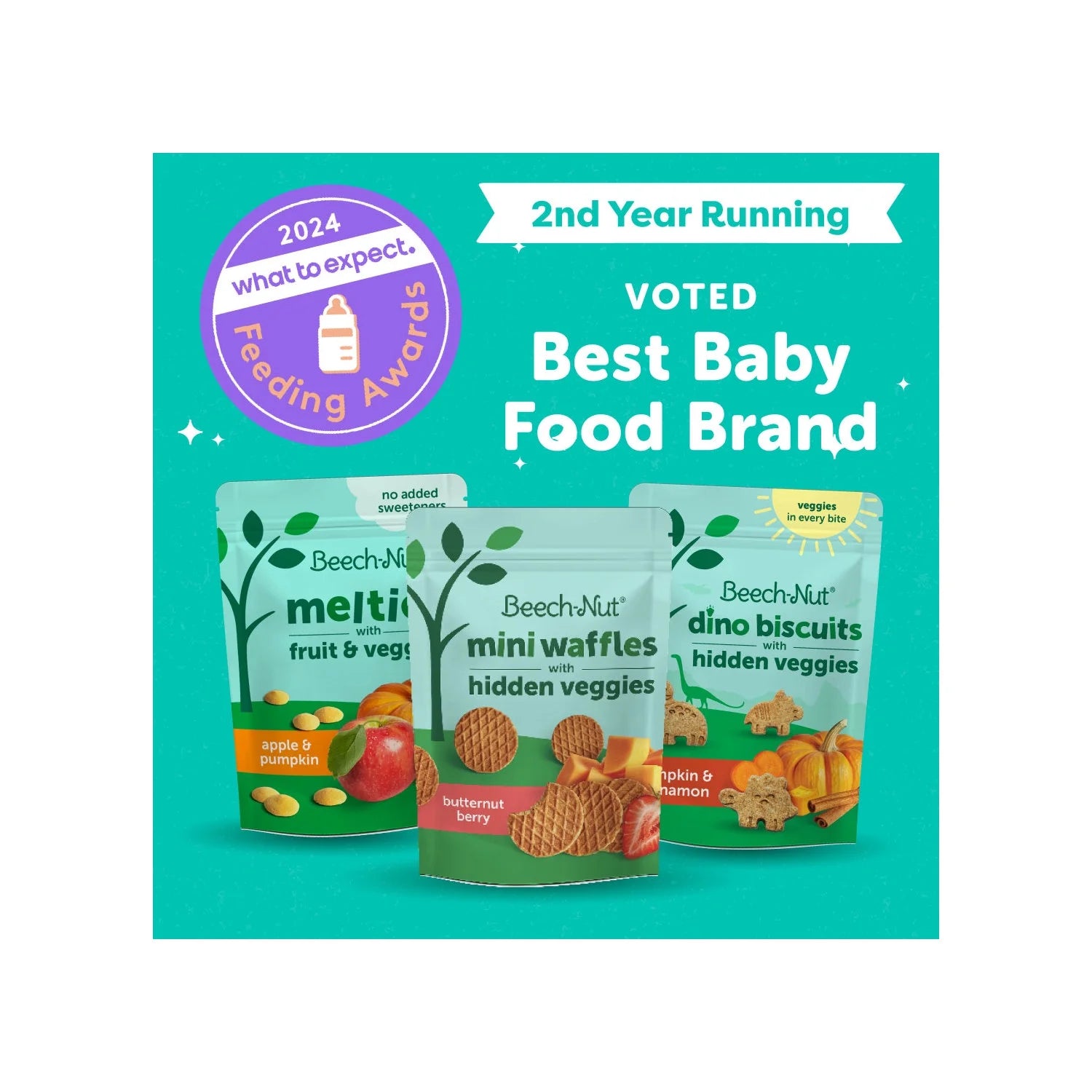 (2 Pack)  Probiotic Melties Apple Carrot Mango Yogurt Melts Baby & Toddler Snack, 1Oz Bag